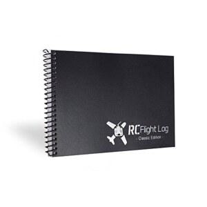 원격 조종 비행기 헬리콥터 쿼드콥터 드론을 위한 RC 비행 로그 클래식 에디션 로그북