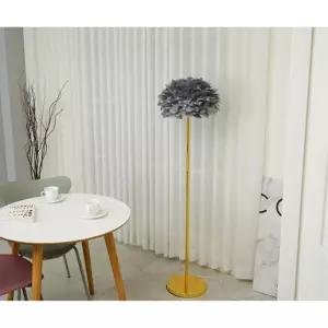 집들이선물 거실조명 깃털 장스탠드(그레이) 안방무드등 대형 아이방 침실