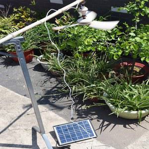 텐트실링팬 태양열 충전 환기팬 캠핑 써큘레이터 배기