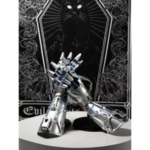 사이버펑크 코스프레 장갑 건틀릿 블랙 파티 코스튬 공용