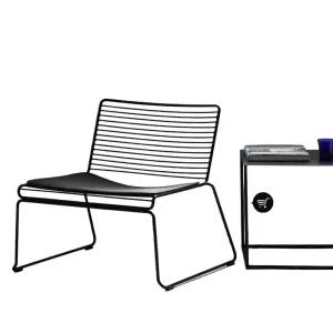라운지체어 낮은 카페 스튜디오 검정 철제 의자 소파 예쁜 인