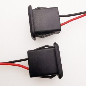 USB 2.0 암 전원 잭  충전 포트 커넥터  케이블 전기 단자  소켓  4 와이어  1 개