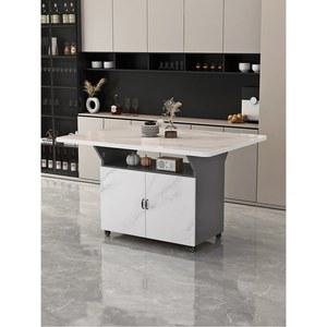 보조 가정용 홈바 소형 접이식 식탁 조리대 작업대