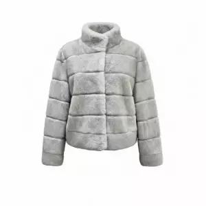 지고트 (JRCE3FR503)하이넥 페이크퍼 재킷 366674