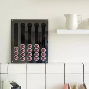 자석형 아크릴 디스펜서 커피캡슐보관함 캡슐 케이스 캡슐디스펜서 캡슐정리