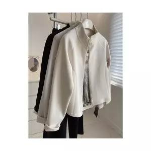 여자 캐주얼 야구 점퍼 작은 허리 자가 발열 차이나 찹쌀 융 코트 가을 겨울 슬림핏 이너웨어 집업 SPO마켓