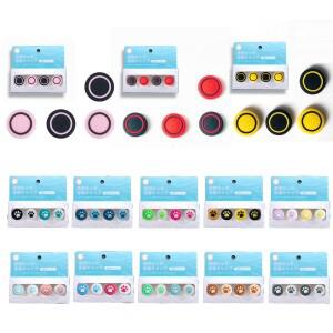 고양이 발바닥 무늬 실리콘 썸 그립 캡 커버 (스위치 2/NS Pro 컨트롤러 호환 PS5 PS4 슬림 PS3 Xbox One