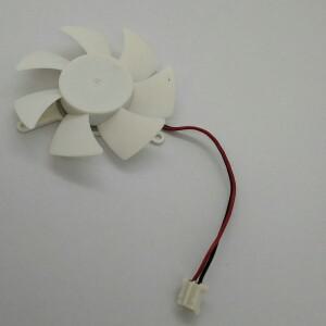 HZDO 노트북 히트 스킨 GV-N620D3-1GL T125010SL 2핀 47mm 12V 0.13A GT220 210-TC512D3