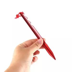 메탈텐트핀 레드 알루미늄 삼각 단조팩 8P (WFK9H87)