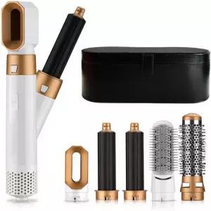 노라 스타일러 5인1 멀티 프로 전문 블로우 드라이기 브러쉬 고속 음이온 헤어 빠르게 건조 에어 랩 볼륨