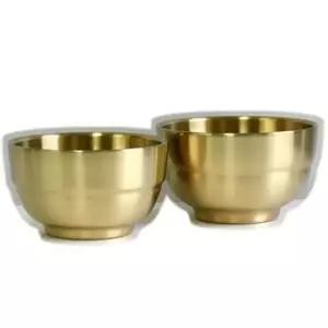 티타늄 호박죽 에피타이저 식혜 식당 죽그릇(KB) 중 (WFK9W6X)