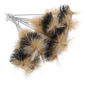 플라스크 용 10pcs 브러시 돼지 머리 병 클리너 화학 도구 실험실 장비 교육