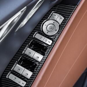 제네시스 호환 제품 G80 RG3 2021-2025호환  4PCS 자동차 내부 악세사리 창문 제어 버튼  패널 도어 핸들