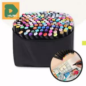 전문가 마카펜 168색 미술 마카 펜 스케치 세트 용품 드로잉 디자인 도구 일러스트 펜 채색 학용품 만화