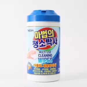 매직크리너 마법의 청소박사(대형) (200매)의 휴대용물티슈 물휴지 다용도 용물 클리너 용티슈 간편 걸레용