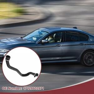 상부 라디에이터 냉각수 호스 BMW 740i Xdrive 3.0L 2016-2019 OEM 부품 번호 17128602871