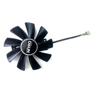 냉각 팬 GAA8B2U/GAA8S2U 4핀 DC 12V 0.45A R9 380X GPU 쿨러 사파이어 2G/4G D5 그래픽 카드 교체 호환