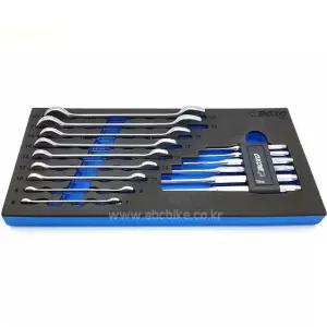 간편보관스패너 크롬 핀펀치 정밀 핸드툴세트 15p (WFKA55P)