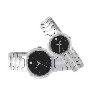 카리타스 사파이어 커플 명품 예물 고급 메탈 손목 시계/ C210