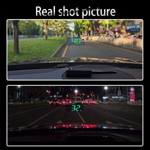 M2 GPS HUD 자동차 디지털 속도계 악세사리 헤드업 디스플레이 전자기기 프로젝터 화이트 그린 라이트 LED