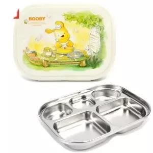 부비 파우치 가방 부비락세트(식판+뚜껑+주머니) (WFK9QJY)