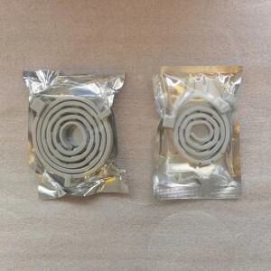 38cm 70cm 천연 고무 개 목걸이 조정 가능한 고양이 작은 중형 대형 개 방수 애완 동물 목 반지 강아지 용