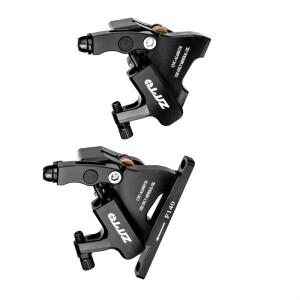 ABJV ZTTO 유압 디스크 브레이크 캘리퍼스 CNC 플랫 마운트 자전거 오일 FM 어댑터 (140/160mm 로터용)
