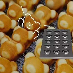 곰돌이틀 베이킹 곰돌이마들렌틀 빵틀 금형 주방용품