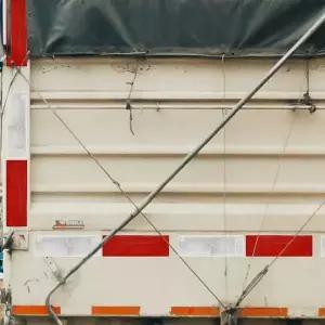 트럭 반사판 야간용 화물차 스티커 안전 반사판 테이프 측면 도로안전용품 부착형 차량용 자동차 화이트