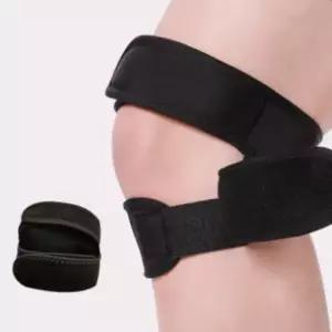 다다익싼 무릎보호대 슬개골 아대 이중 고정 밴드 찍찍이 등산 1개