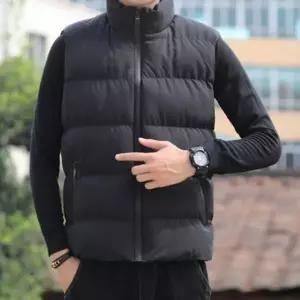 남자 경량 점퍼 쪼끼패딩 후드 캐주얼 3컬러 조끼패딩 (WFKA97O)