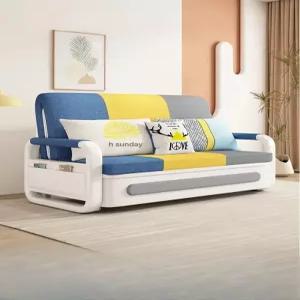 수납형 접이식 소파베드 침대형 베드 수납 쇼파 패브릭