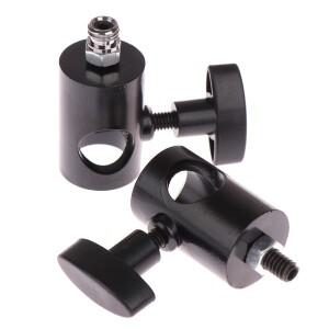 도니식 전구 스탠드용 1/4인치 3/8인치 나사 인터페이스 래피드 어댑터 컨버터 마운트 브래킷