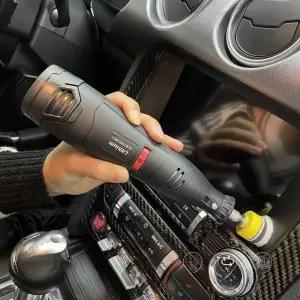 초소형 폴리셔 세트 크롬 몰딩 연마기 연마 세부