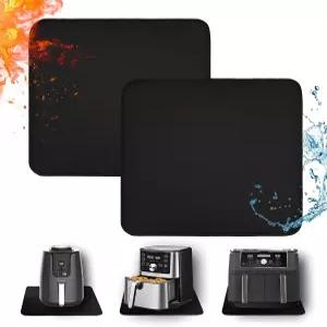 조리대용 내열 매트 - 에어프라이어용 매트의 내화성 15x18 커피 메이커 토스터기 오븐 2PCS Ninja COSORI
