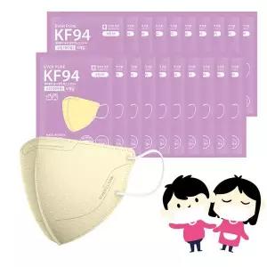 미라클하우스 리벤스 에버퓨어 새부리형 황사방역마스크KF94베이지/초소형 100입 717340