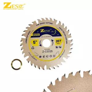 제스트 테프론코팅 원형 목공용날 125mm Z-CS125