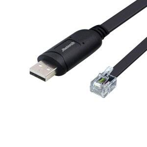 Jhoinrch USB to RJ12 6P4C RS232 직렬 케이블 어댑터, FT232RNL 칩을 사용하는 APC PDU,PACE BMS용