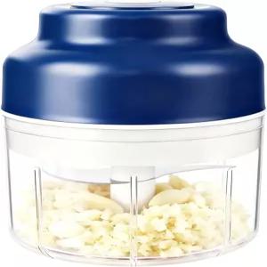 전기 마늘 초퍼 업그레이드 미니 세트 새로운 소형 다진 것 USB 충전식 무선 채소 분쇄기 양파 칠리