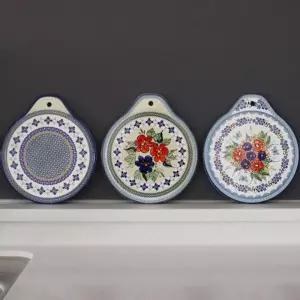 꽃패턴 받침대 냄비 뜨거운 냄비받침 다용도받침 밥솥