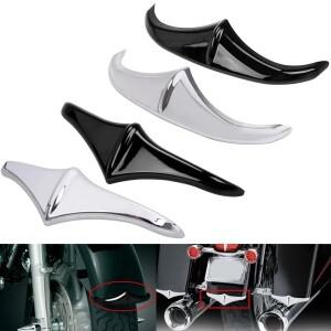 바이크 오토바이 프론트  악센트 리어 머드가드 팁 페어링 트림 할리 투어링 스트리트 일렉트라 로드 글라