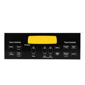 고파이야 WB27T11229 전기 벽 오븐용 패널 커버 컨트롤 보드 오버레이, 1556130 AP4484324 AH2370149 EA2370149 PS2370149 교체