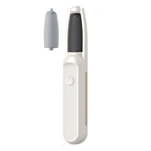 전기 발 굳은살 제거제 휴대용 충전식 방수 죽은 피부 제거제, 매끄러운 발용, 없는 페디큐어 도구, 가정 및 여행용 필수 풋 케어 장치