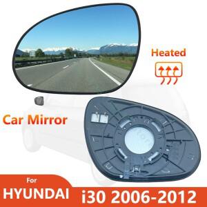 가열사이드 윙 미러 유리자동차 교체 부품이 현대 i30 2006-2012 용 왼쪽 및 오른쪽