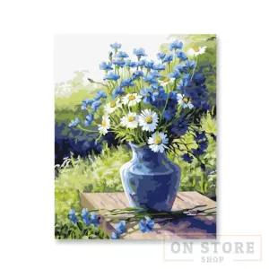 온] DIY 명화그리기 수레국화와 데이지 명화색칠하기 유화배우기