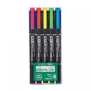 [에이치플러스몰]제브라 옵텍스형광펜 5색 컬러펜 세트(1개입) 에딩슈퍼형광