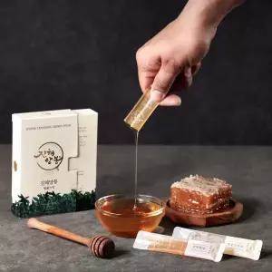 진해양봉 벌꿀스틱 아카시아꿀 야생화꿀 혼합 12g 10개입 2251653 J