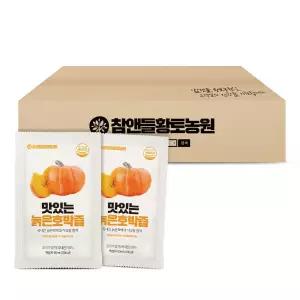 참앤들황토농원 국내산 맛있는 늙은 호박즙 90ml 100포 1박스 알뜰팩총 당일출고 스타배송 2251781 J