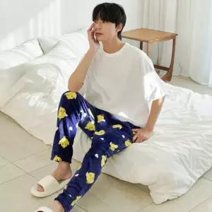 글램공감 인조밍크 병아리2 극세사 수면바지 1638140