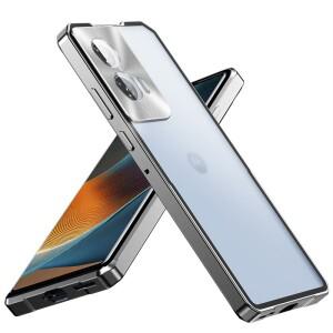 [호환품]모토로라 모토 엣지 60 50 퓨전 프로 용 프레임 메탈 푸시풀 무광 PC 하드 폰 케이스 충격 방지 보